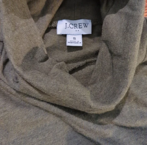 J. Crew Women's Olive and Black Turtleneck Sweater Duo - Picture 2 of 4